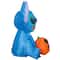 3ft. Airblown® Inflatable Halloween Stitch with Pumpkin